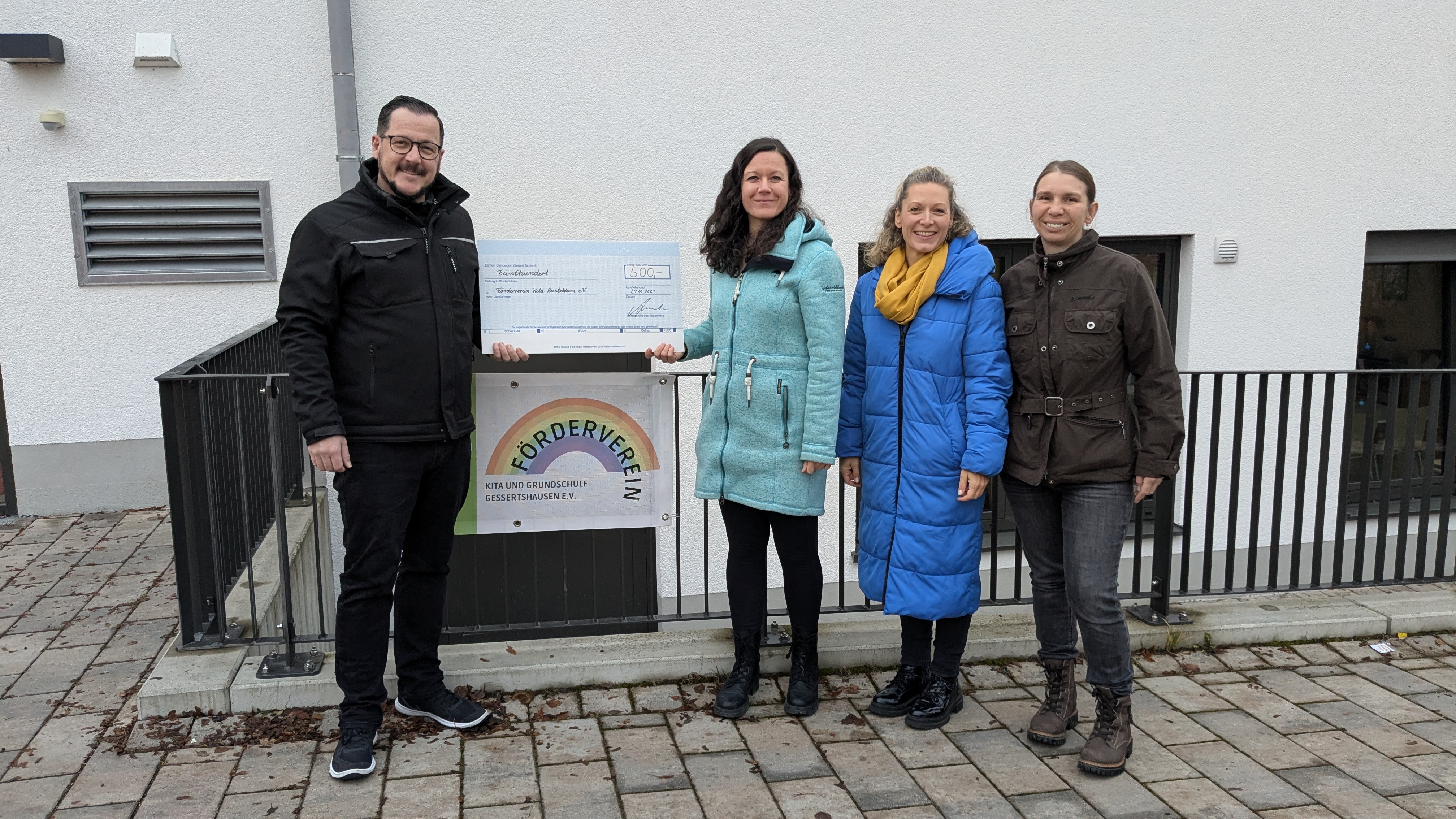 Spende der Firma Rolladenbau & Sonnenschutz Anderlik
