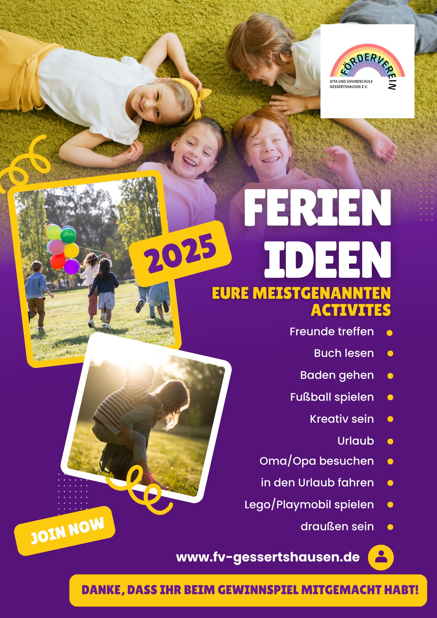 Feriengewinnspiel 